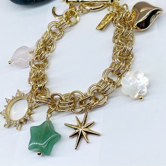 NEW FP x Luna Norte Charm Toggle Bracelet - Picture 3 of 8